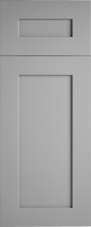 Valleywood Cabinetry Shaker Flat Panel Proper Gray